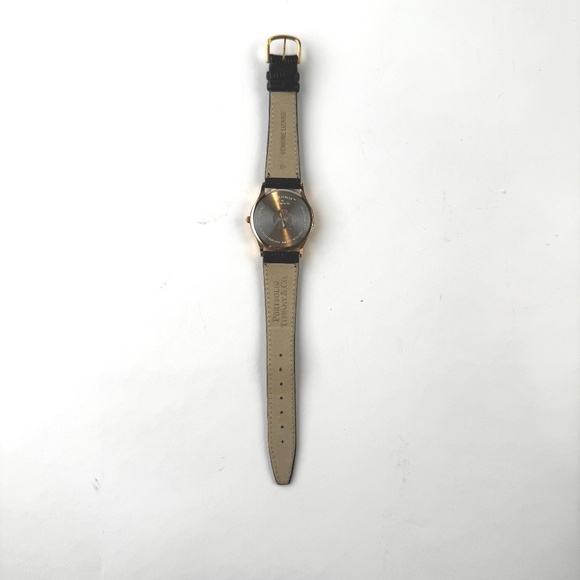 Portfolio/ Tiffany & Co.  Men's 18K/ Stainless Steel Swiss Made Watch 34mm - Picture 5 of 6